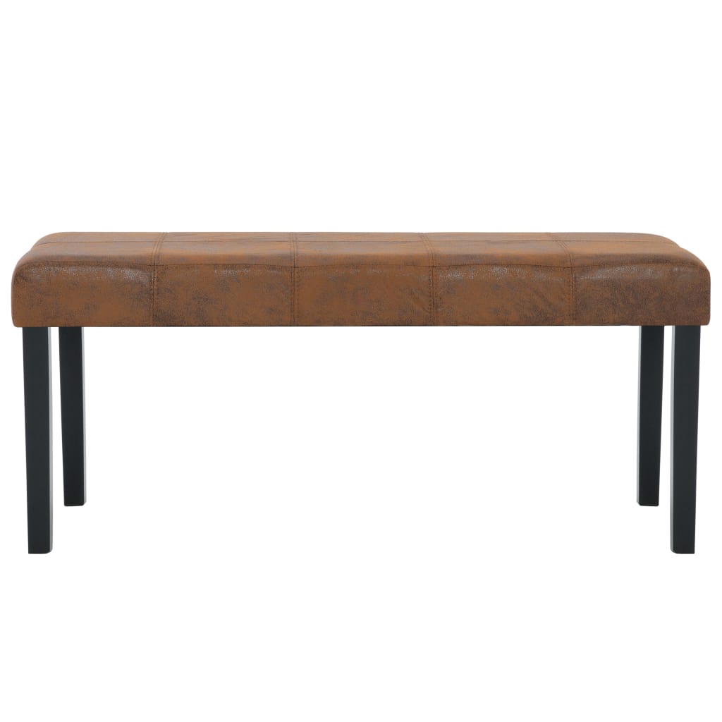 Banc 106 cm cuir artificiel