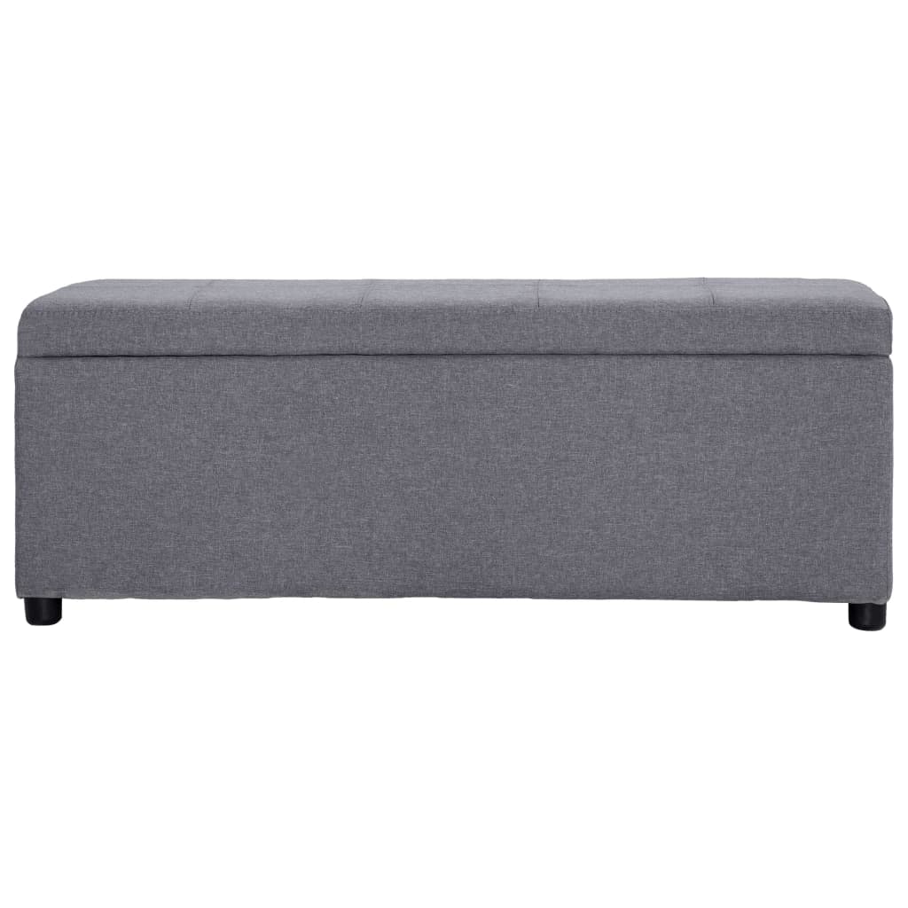 Banc avec rangement 116 cm polyester