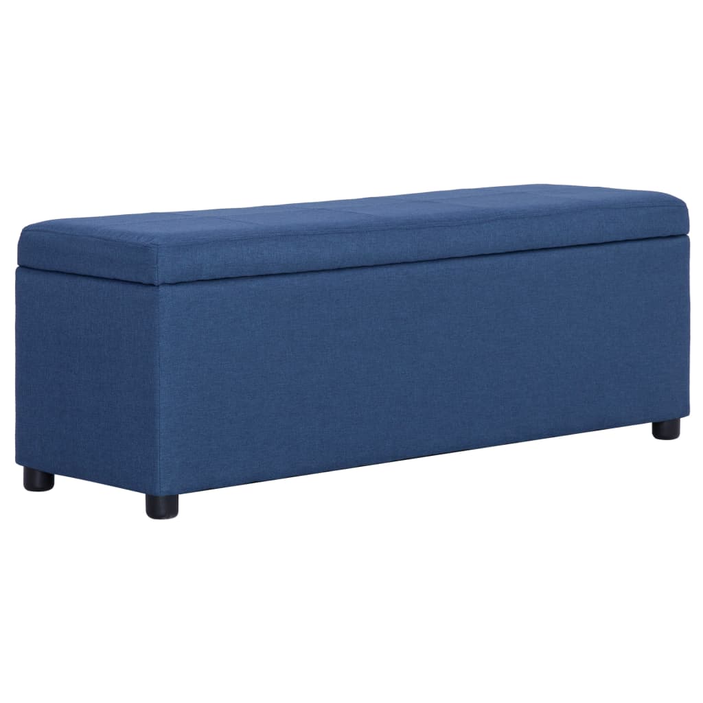 Banc avec rangement 116 cm polyester