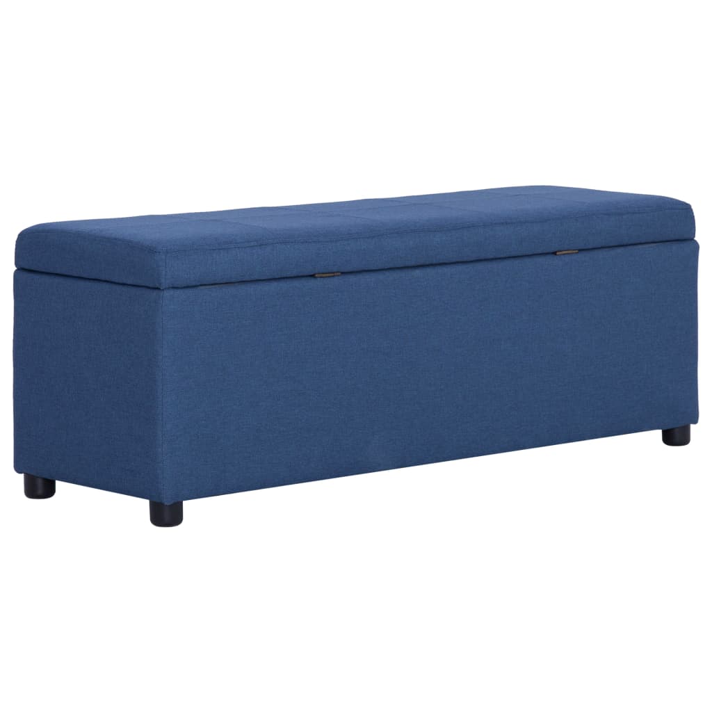 Banc avec rangement 116 cm polyester