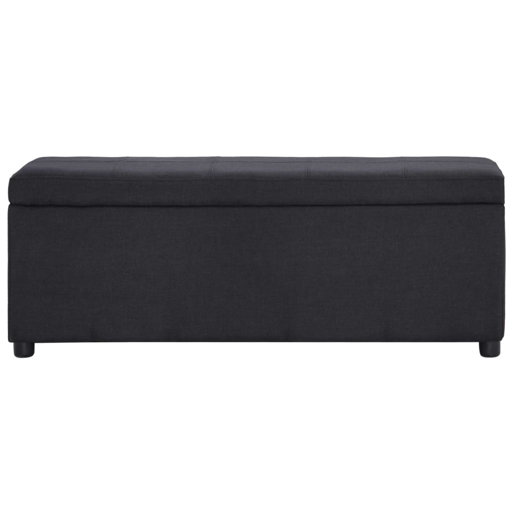 Banc avec rangement 116 cm polyester