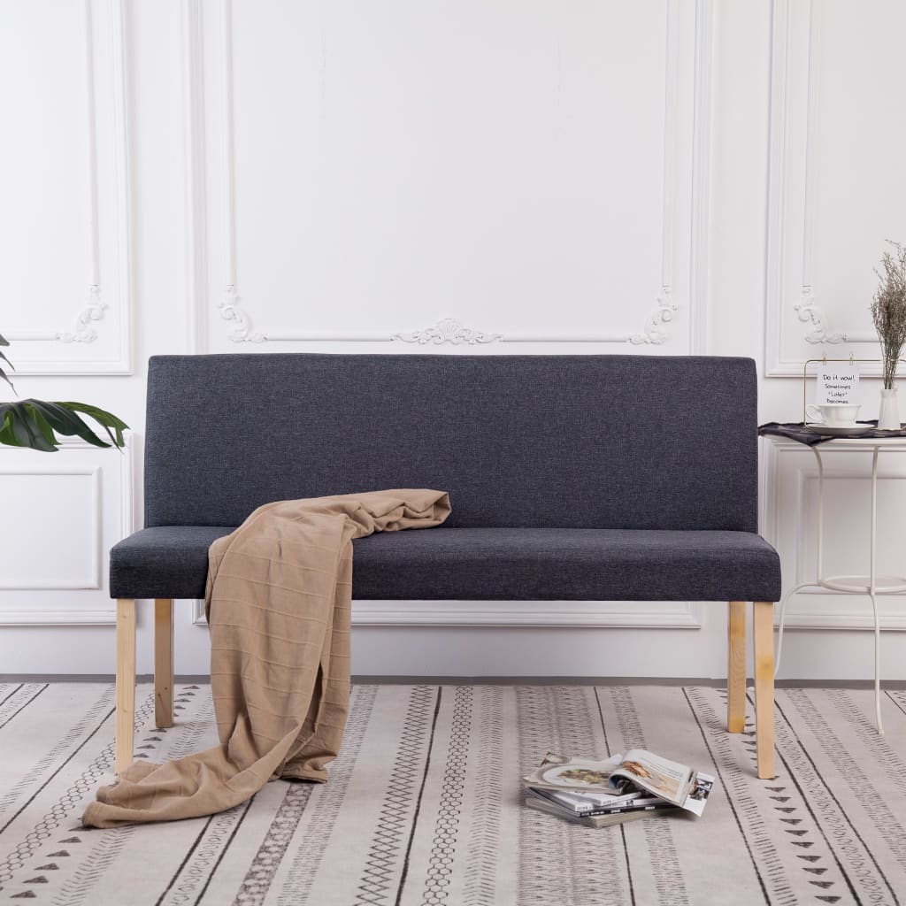 Banc 139,5 cm polyester