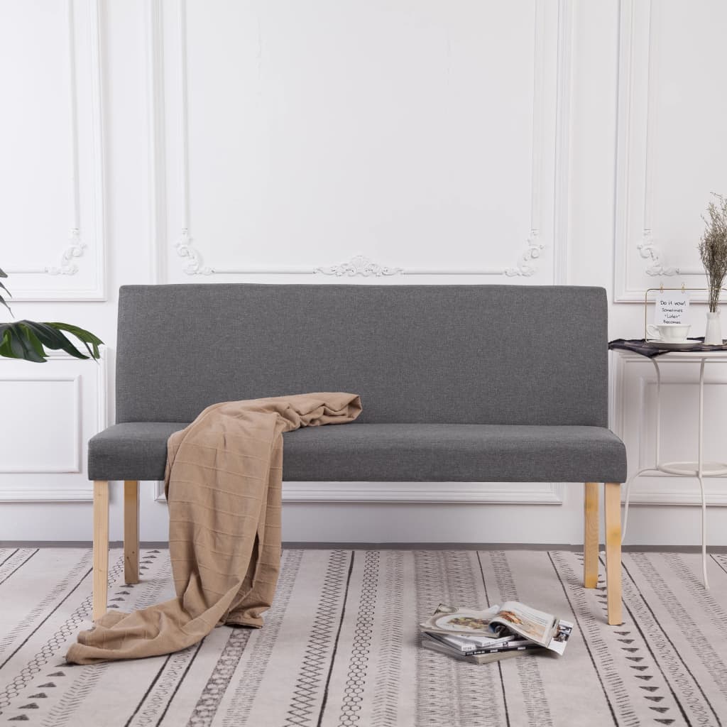 Banc 139,5 cm polyester