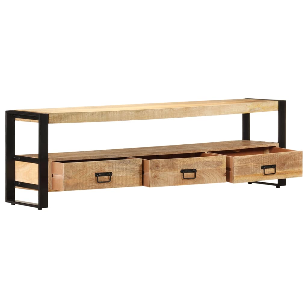 Tv-meubel 120x30x45 cm massief gerecycled hout