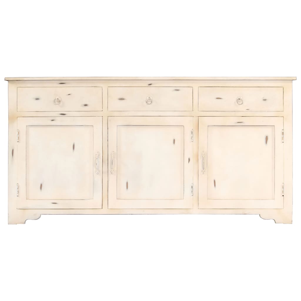 Dressoir 160x40x80 cm massief mangohout