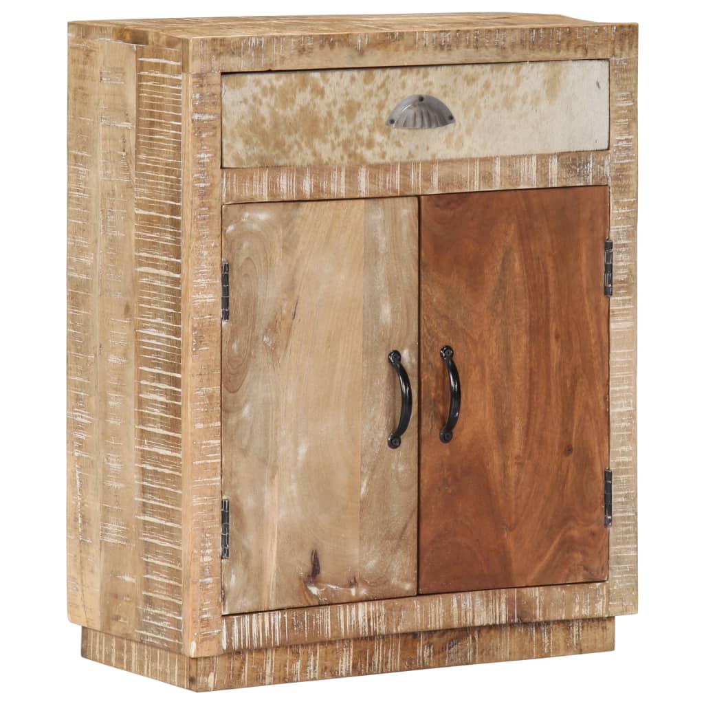 Buffet 60x30x75 cm en bois de manguier massif