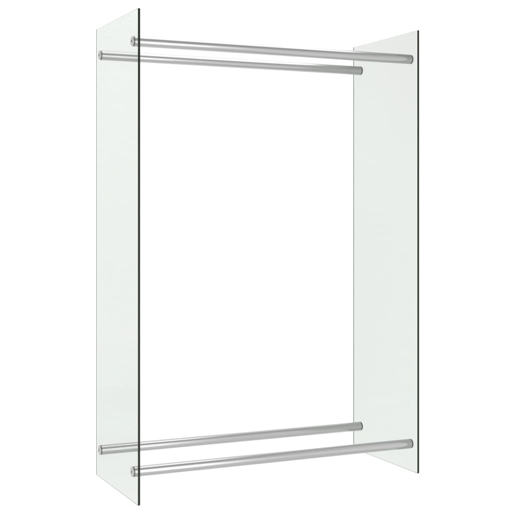 Haardhoutrek 40x35x60 cm glas zwart