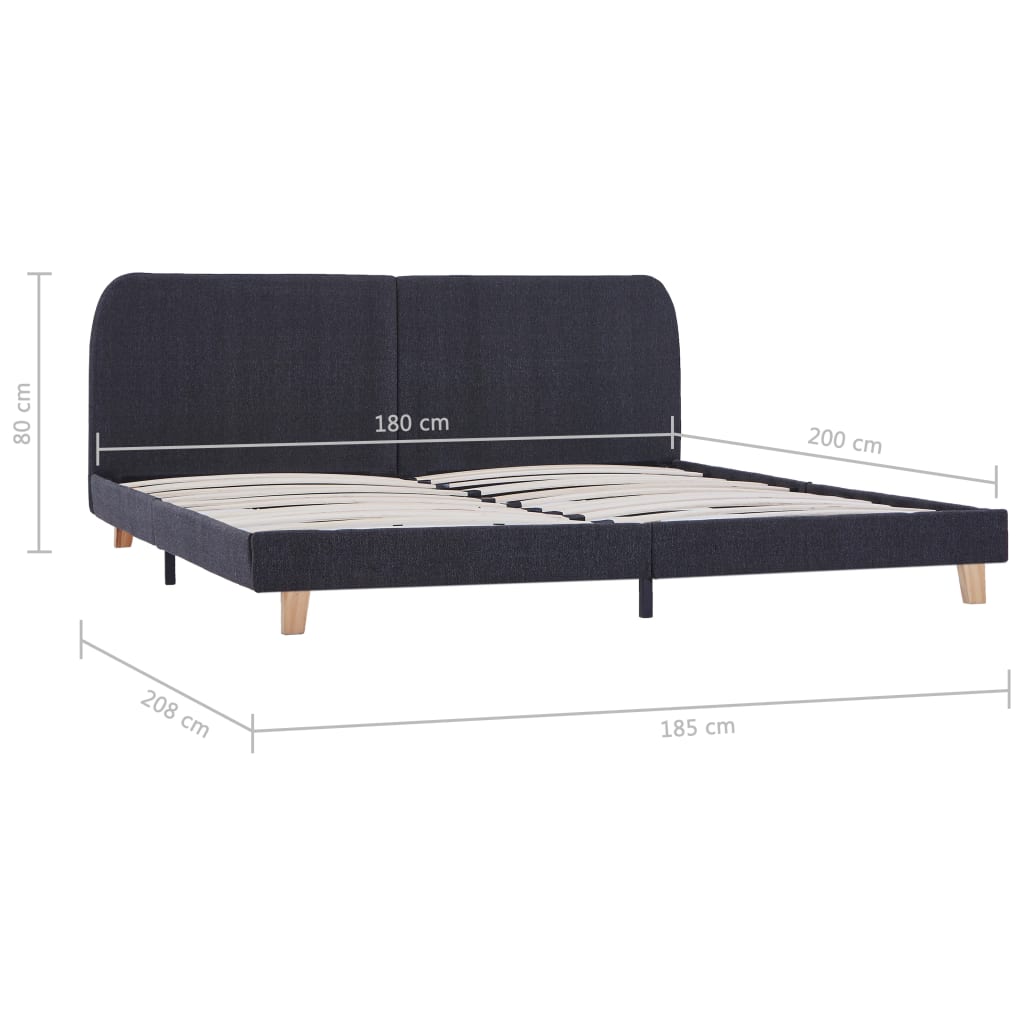 Bedframe stof 90x200 cm