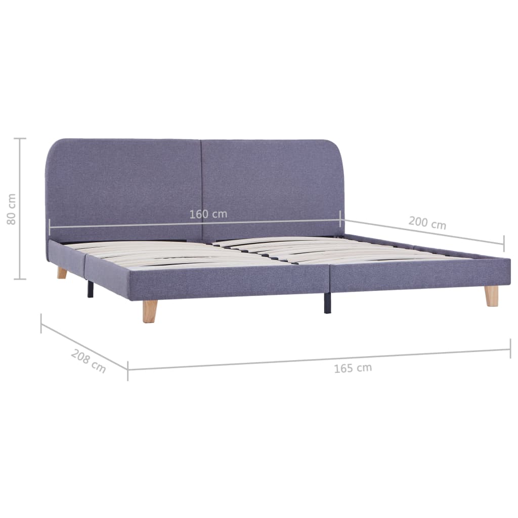 Bedframe stof 180x200 cm