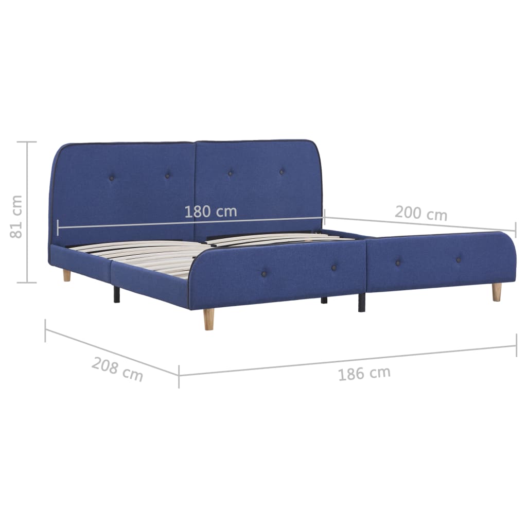 Bedframe stof 160x200 cm