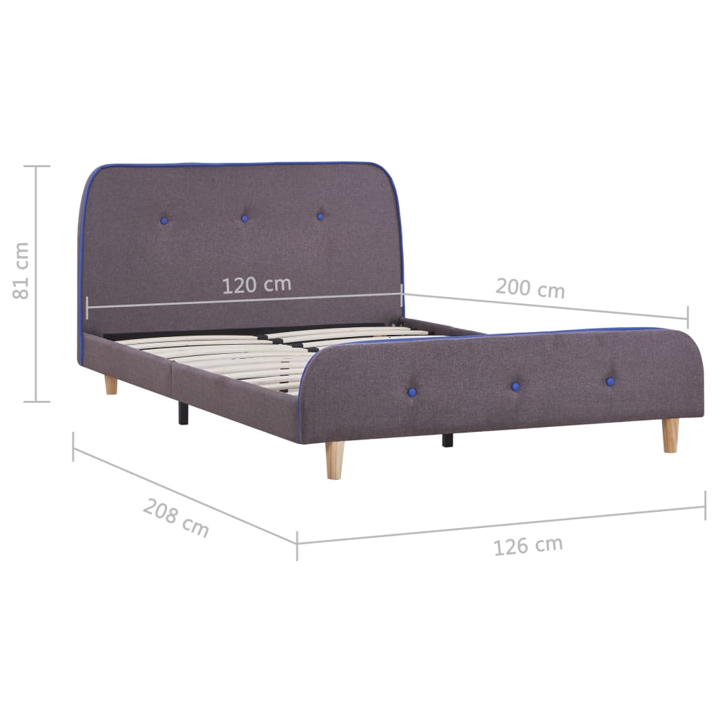 Bedframe stof 160x200 cm