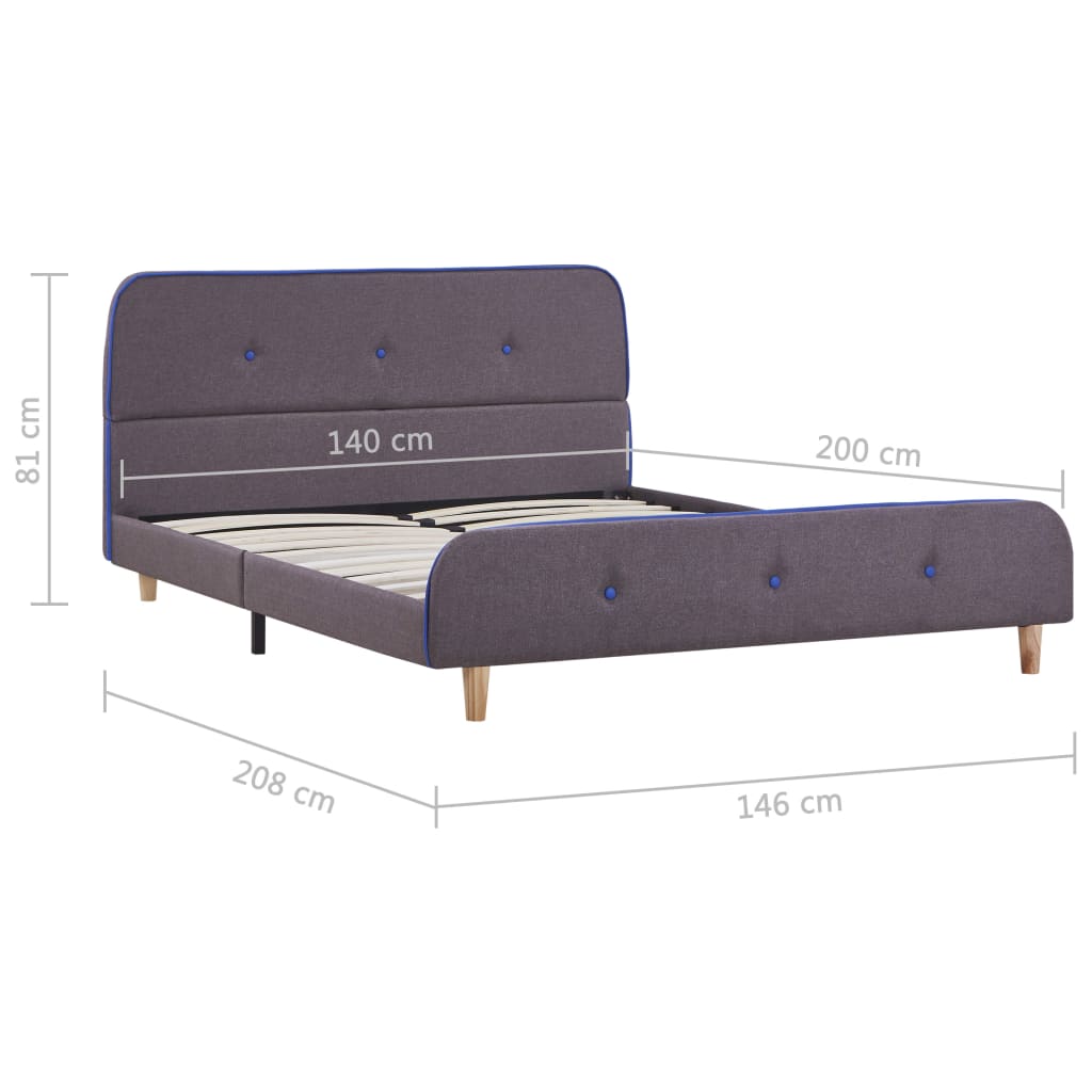 Bedframe stof 160x200 cm