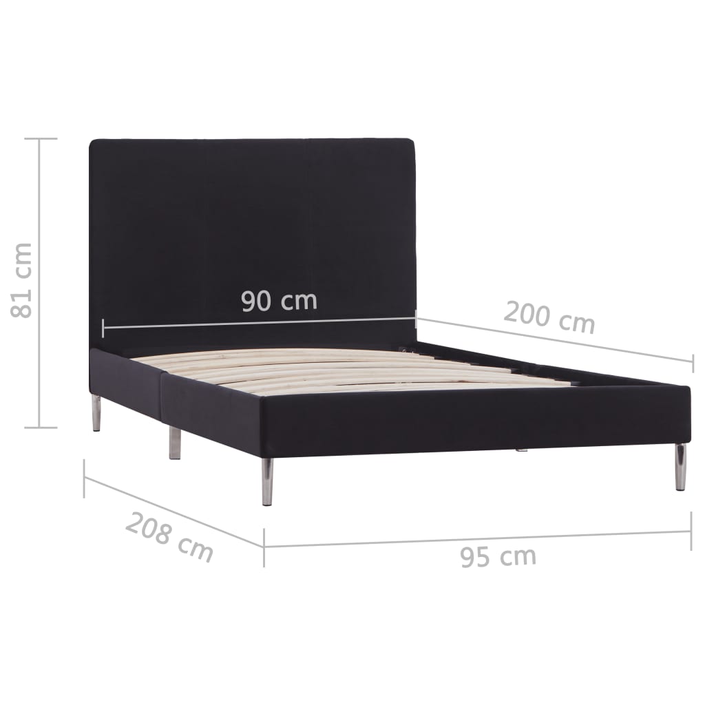 Bedframe stof 180x200 cm