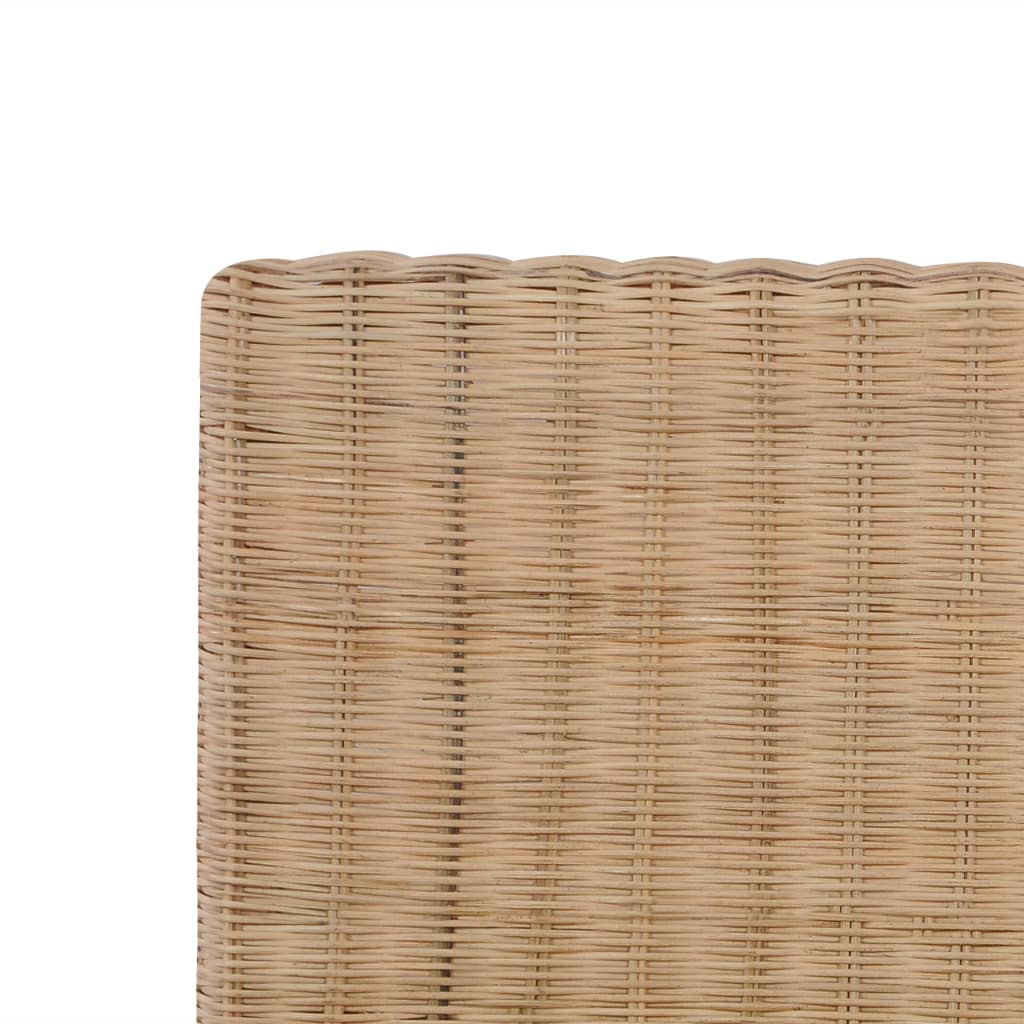 Bedframe natuurlijk rattan 180x200 cm