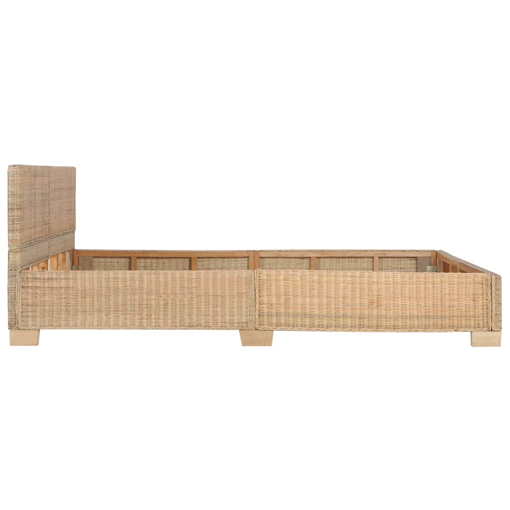 Bedframe natuurlijk rattan 180x200 cm