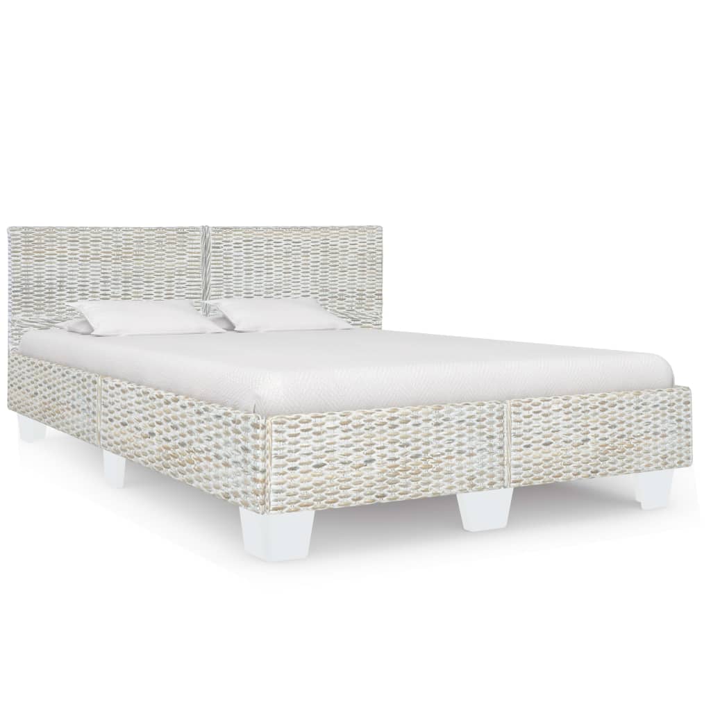 Bedframe natuurlijk rattan 180x200 cm