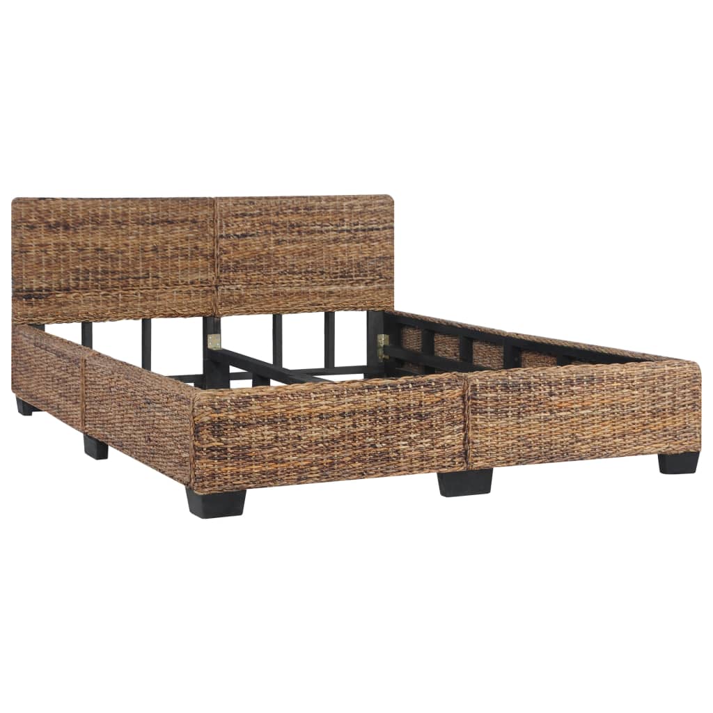 Bedframe natuurlijk rattan 180x200 cm