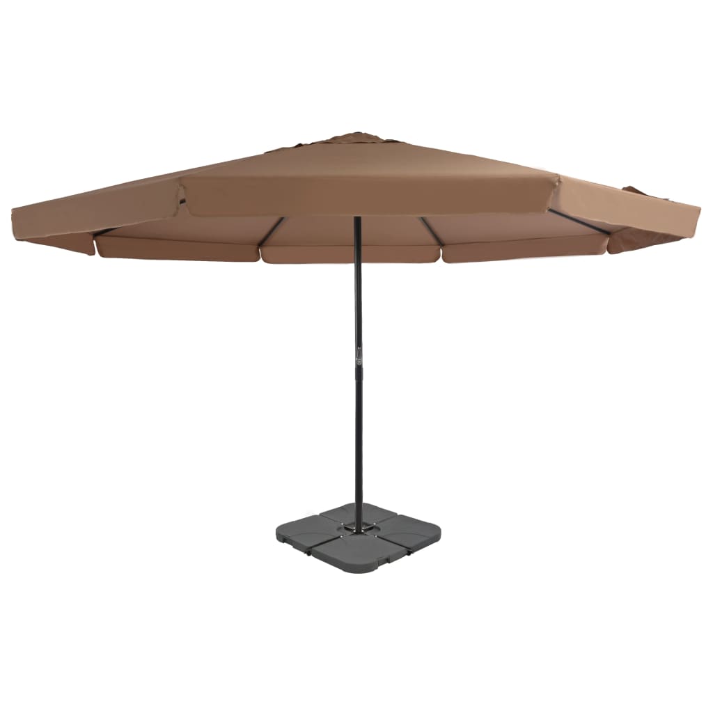 Parasol met draagbare voet