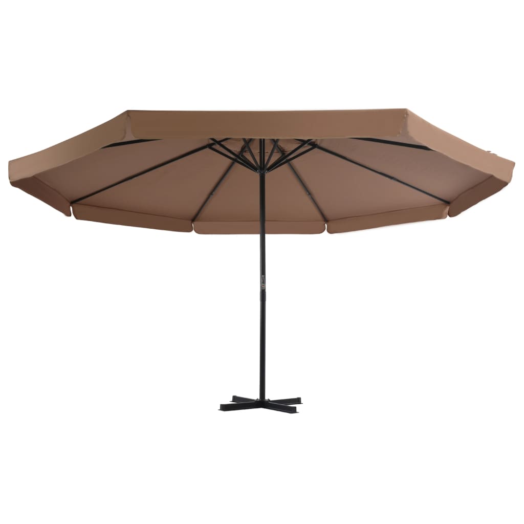 Parasol met draagbare voet