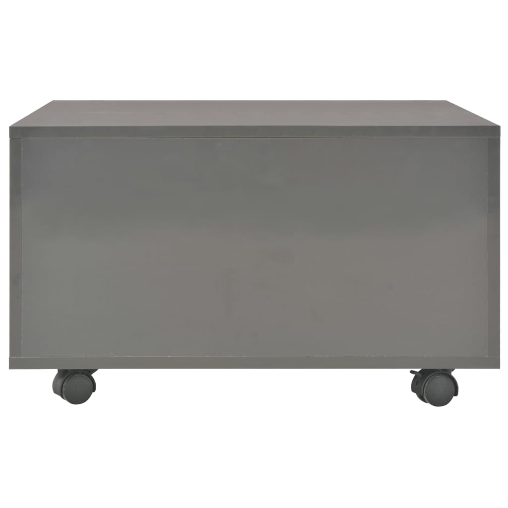 Salontafel 100x100x35 cm hoogglans