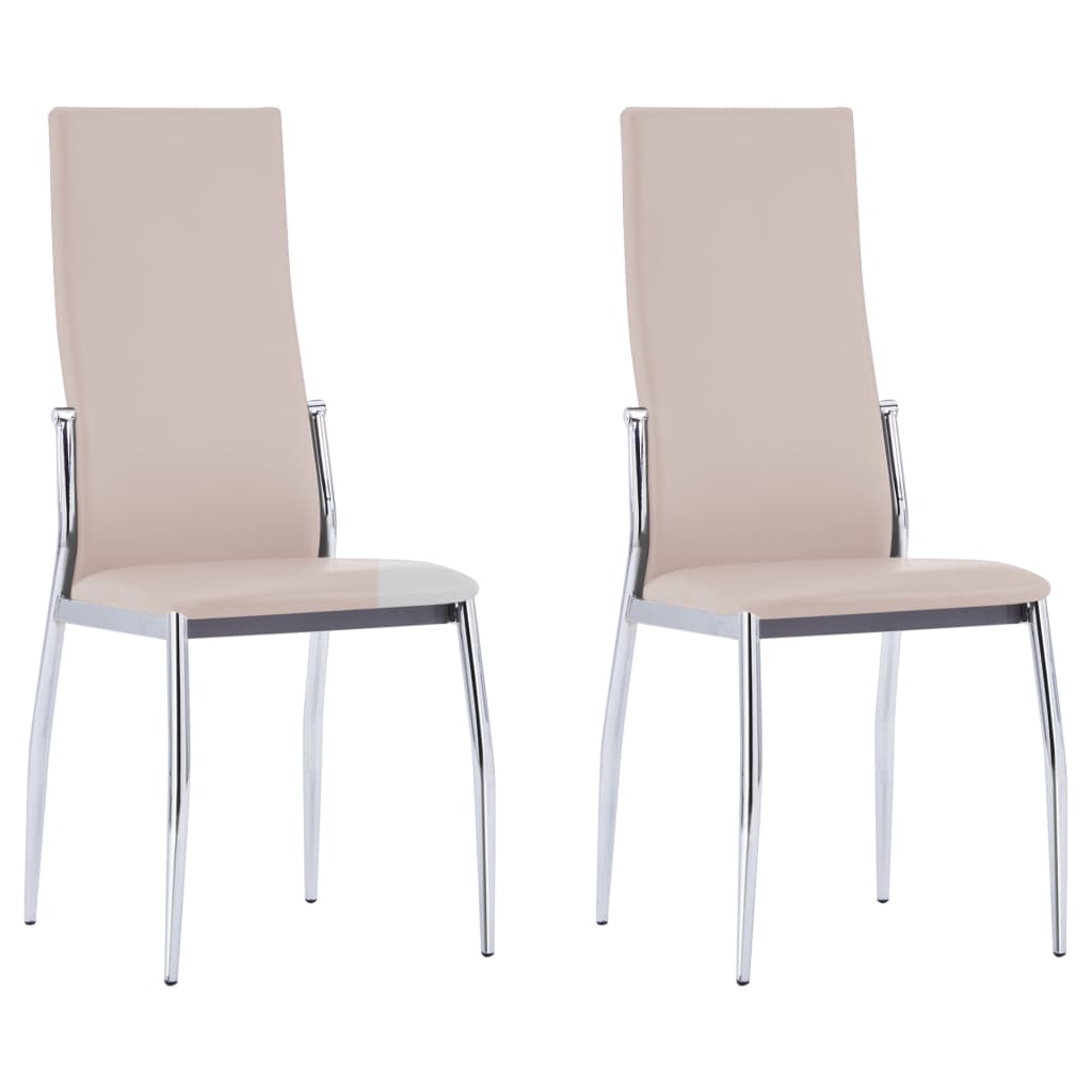 Chaises de salle à manger 6 pcs simili cuir