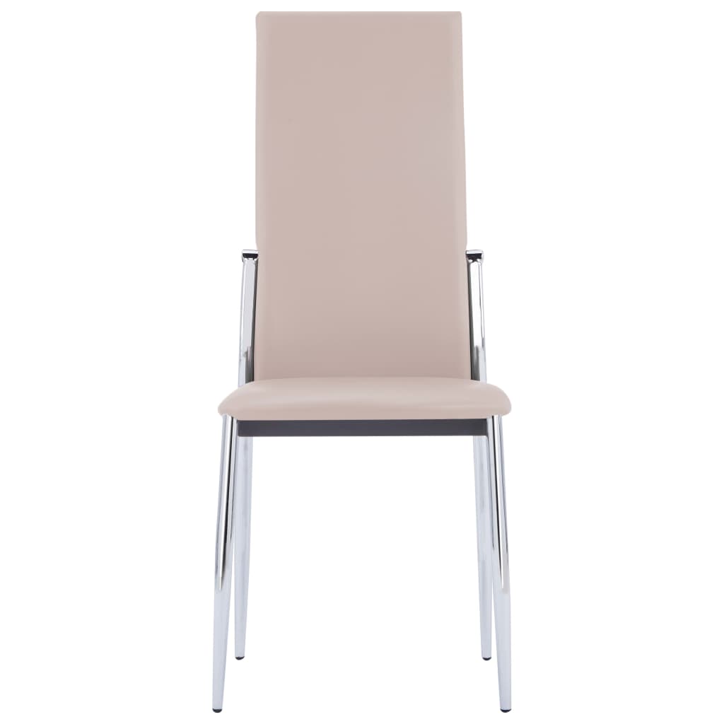 Chaises de salle à manger 6 pcs simili cuir