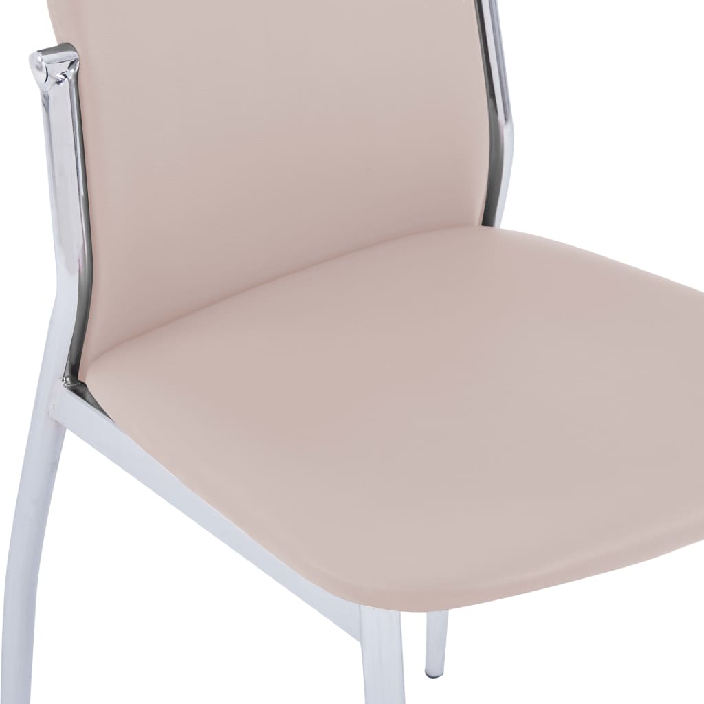 Chaises de salle à manger 6 pcs simili cuir