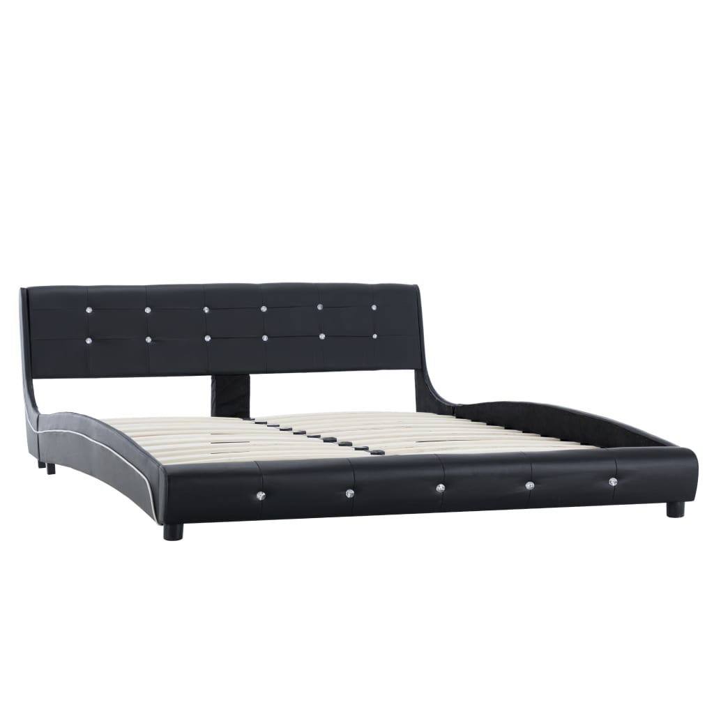 Bedframe kunstleer 90x200 cm