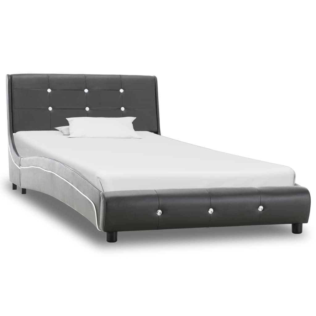 Bedframe kunstleer 90x200 cm