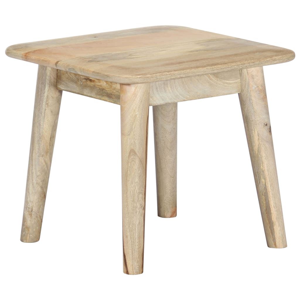 Table basse 45x45x40 cm en manguier massif