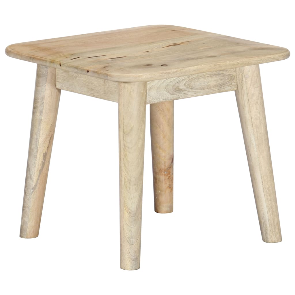 Table basse 45x45x40 cm en manguier massif