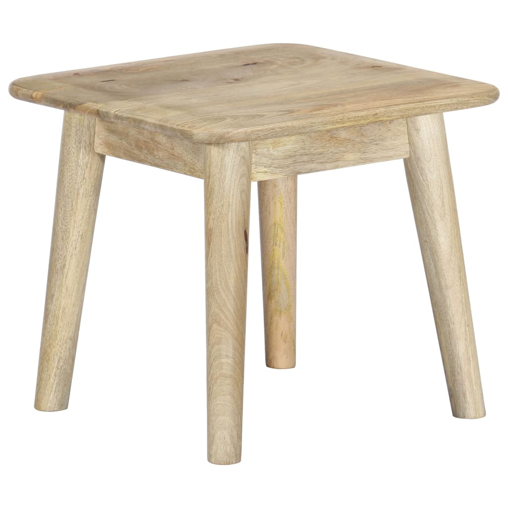 Table basse 45x45x40 cm en manguier massif