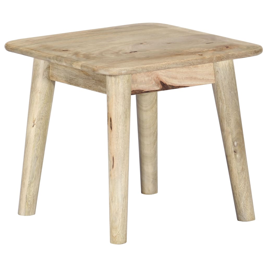 Table basse 45x45x40 cm en manguier massif