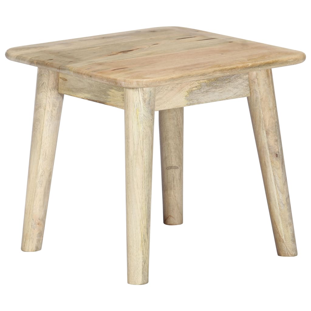 Table basse 45x45x40 cm en manguier massif