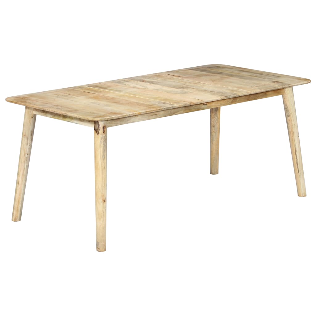 Table à manger 112x52x76 cm en bois de manguier massif