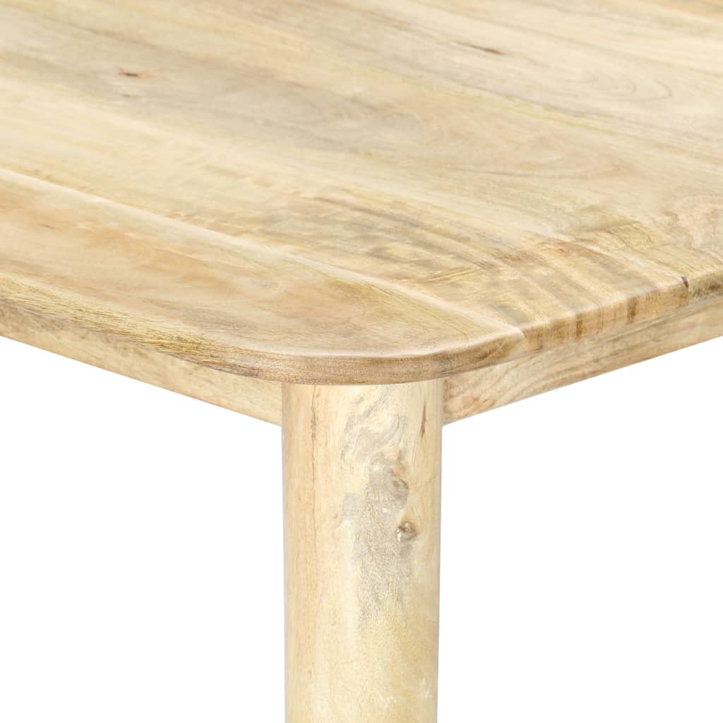 Table à manger 112x52x76 cm en bois de manguier massif