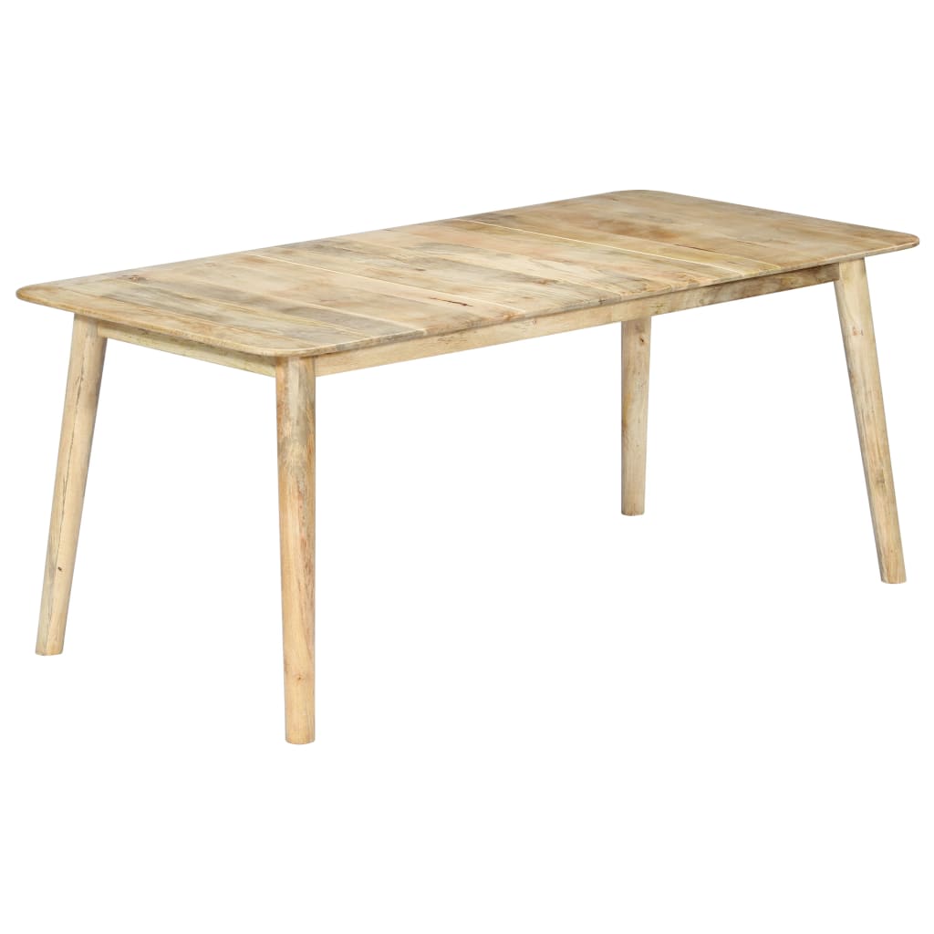 Table à manger 112x52x76 cm en bois de manguier massif