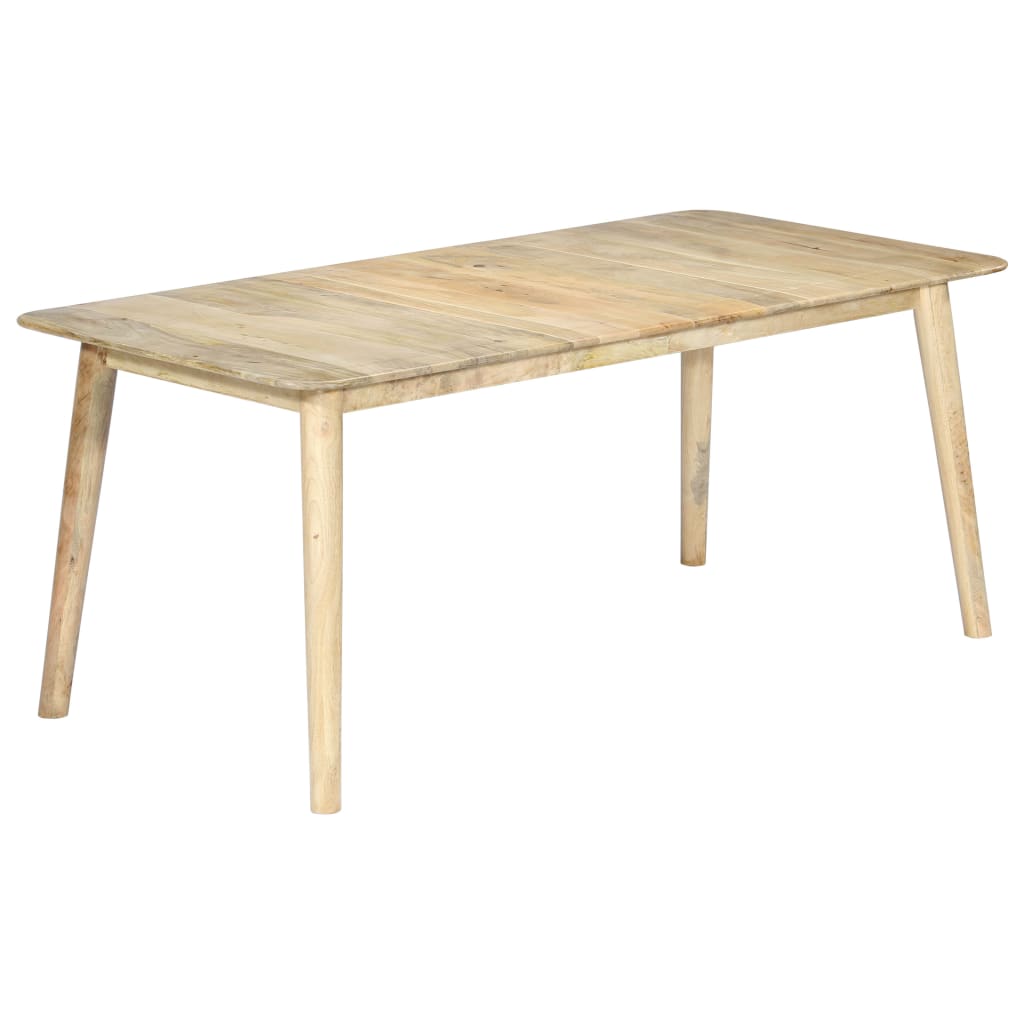 Table à manger 112x52x76 cm en bois de manguier massif