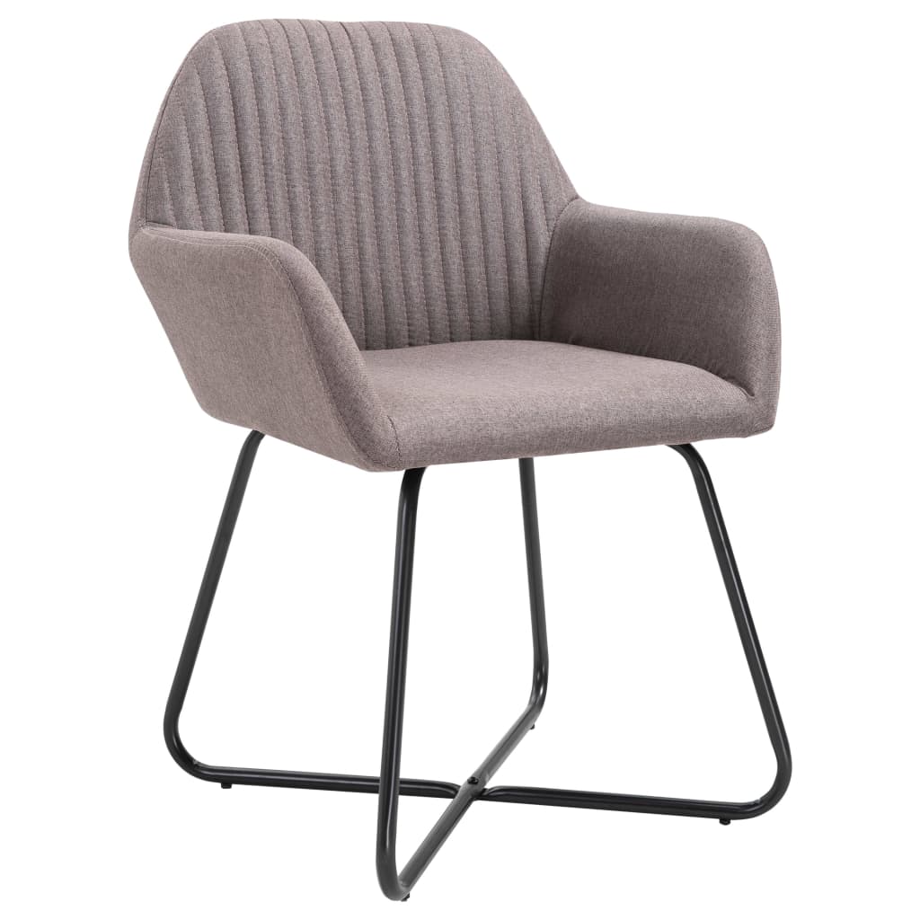 Eetkamerstoelen 2 st stof