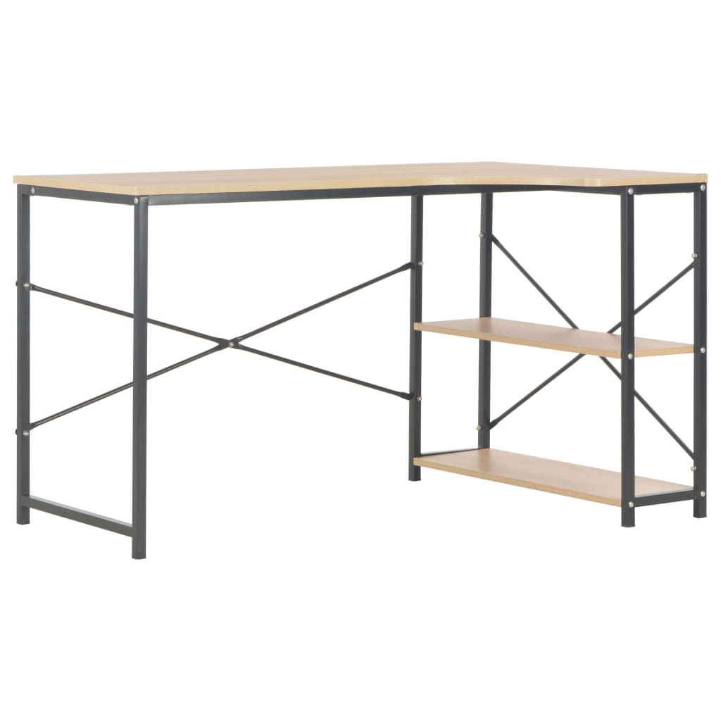 Bureau d'ordinateur 120x72x70 cm blanc