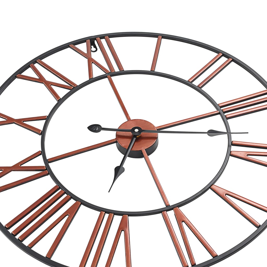 Horloge murale 58 cm en métal