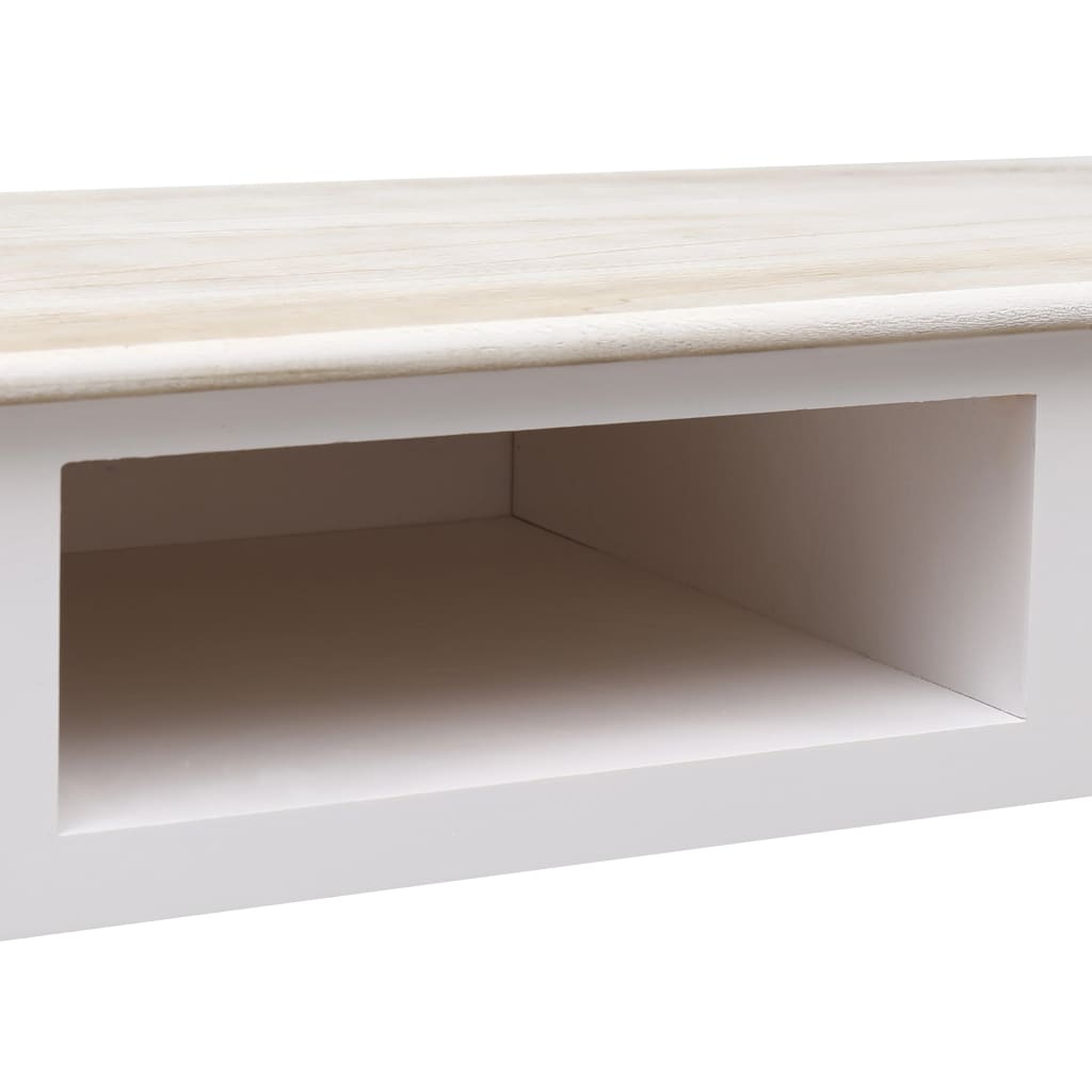 Table murale 110x45x76 cm bois