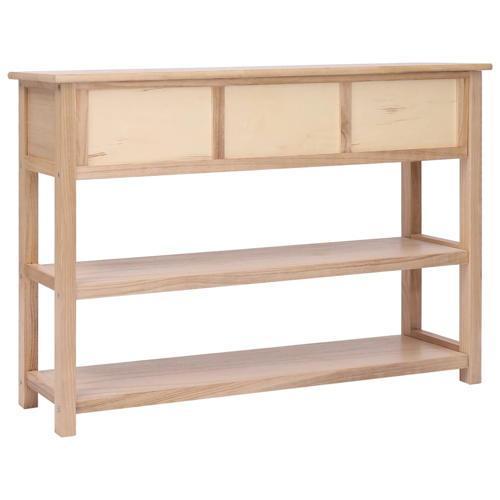 Buffet 115x30x76 cm bois