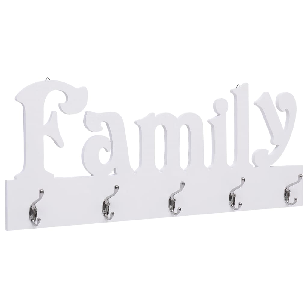 Porte-manteau mural FAMILY 74x29,5 cm