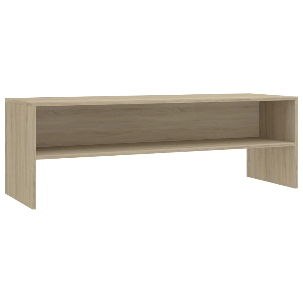 Tv-meubel 120x40x40 cm bewerkt hout oud houtkleurig