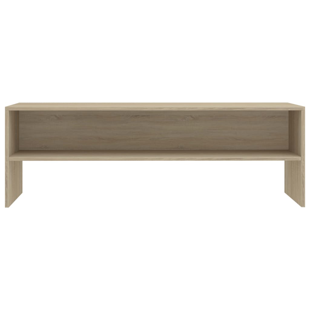 Tv-meubel 120x40x40 cm bewerkt hout oud houtkleurig