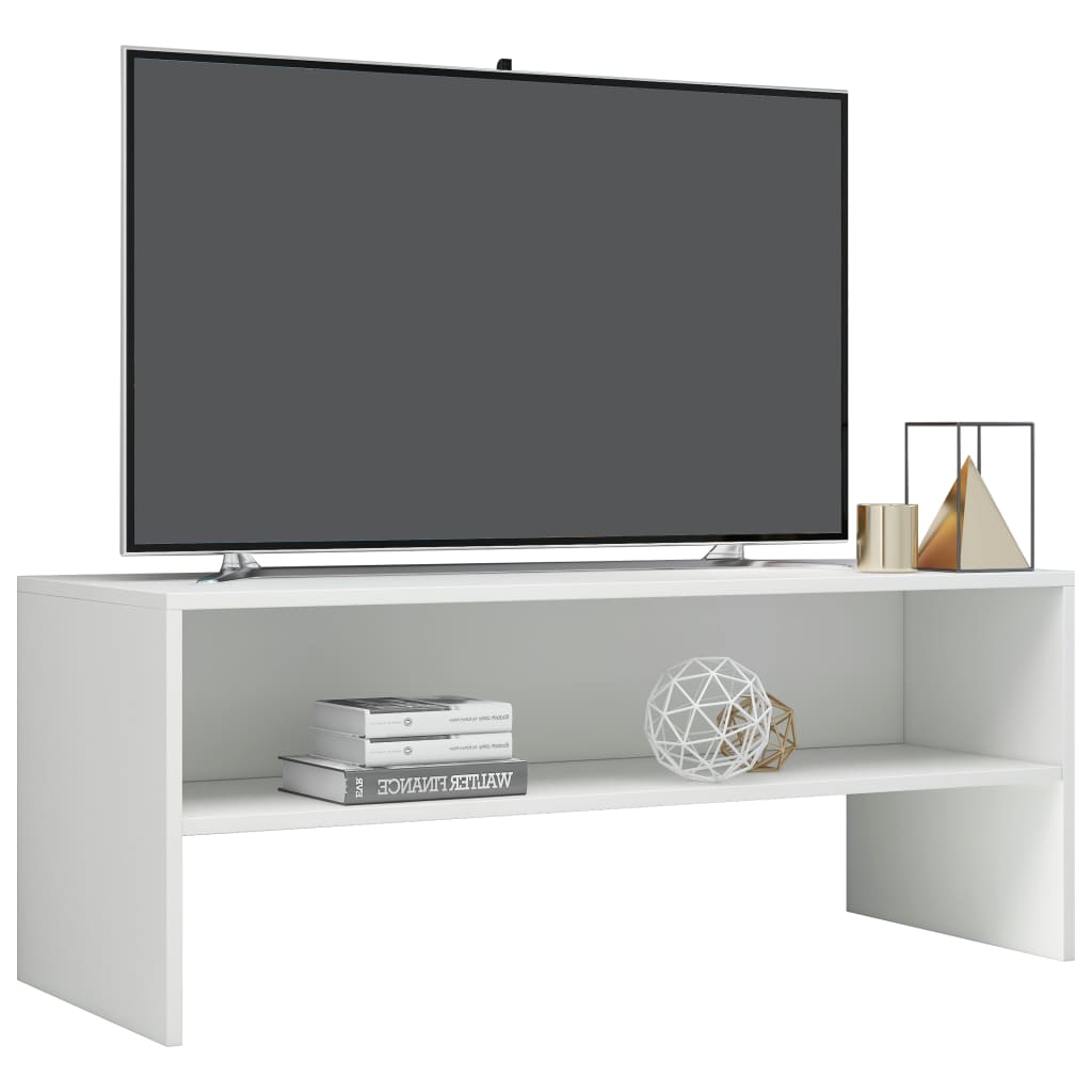 Tv-meubel 100x40x40 cm bewerkt hout