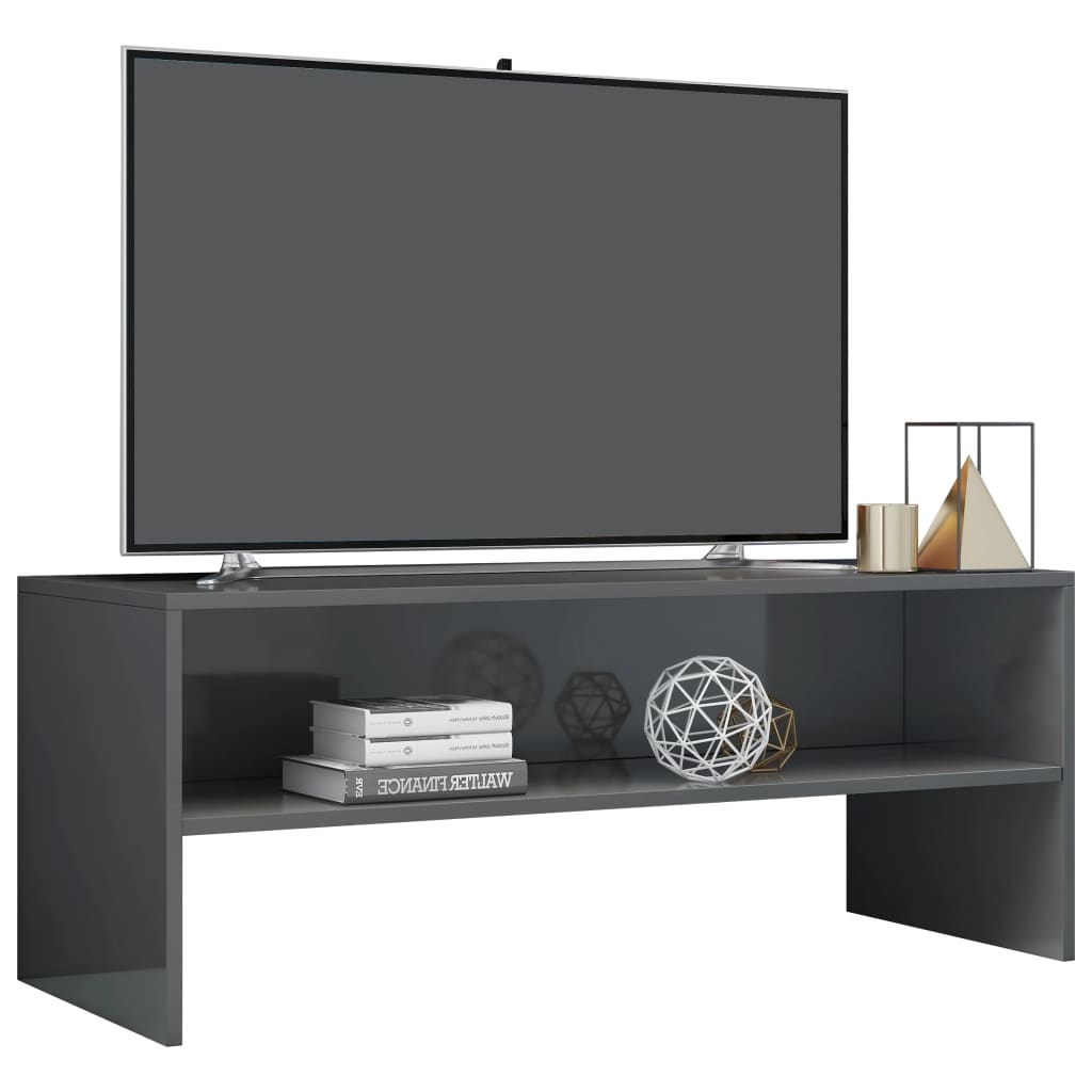 Tv-meubel 100x40x40 cm bewerkt hout