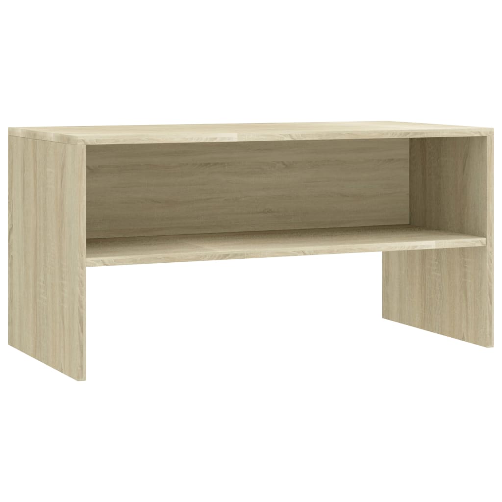 Tv-meubel 80x40x40 cm bewerkt hout sonoma eikenkleurig