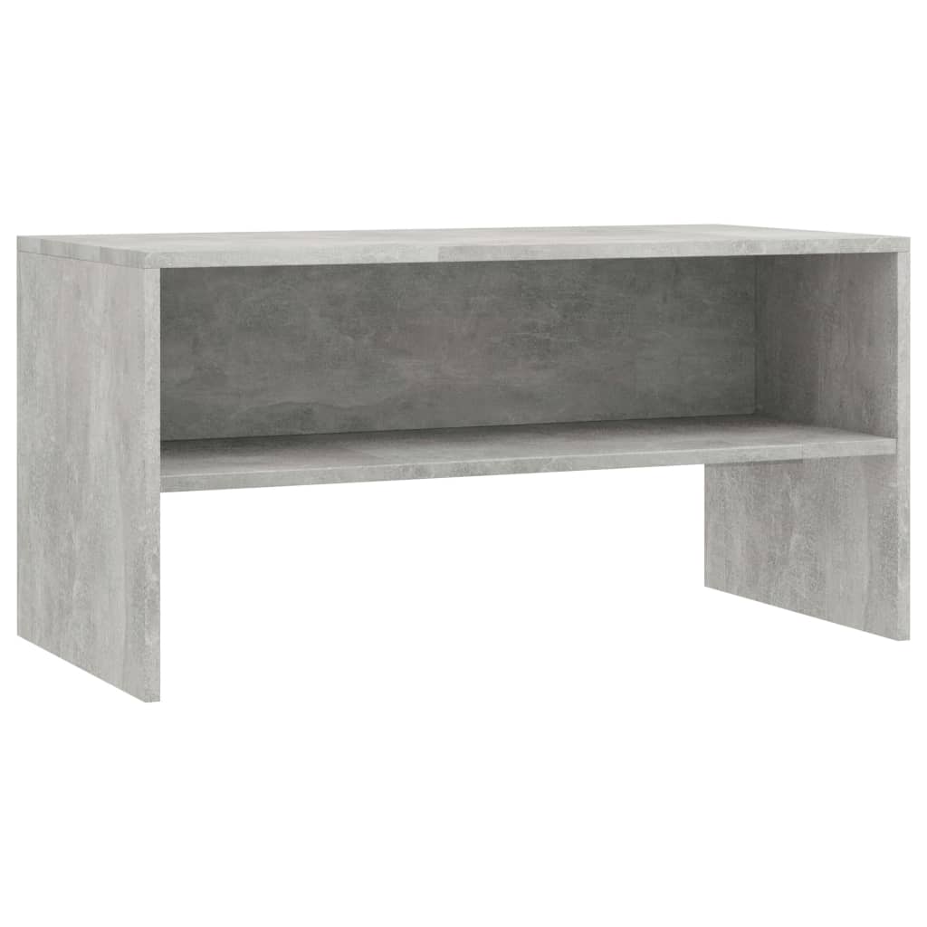 Tv-meubel 80x40x40 cm bewerkt hout grijs sonoma eikenkleurig